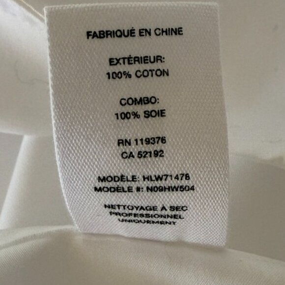 Helmut Lang White Tux Shirt - Size Small (runs large) - Picture 9 of 9
